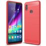 Mobigear Brushed Slim HONOR Note 10 Hülle Flexibles TPU Backcover - Rot
