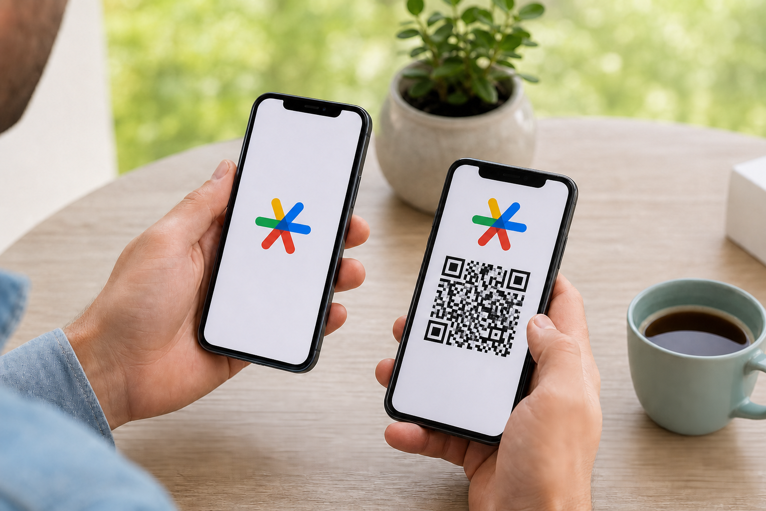 Google Authenticator App übertragen