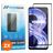 Mobigear Premium Realme 8 Panzerglas Displayschutz - Hüllenfreundlich - Schwarz (2er Pack)