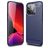 Mobigear Brushed Slim iPhone 13 Pro Max Hülle Flexibles TPU Backcover - Blau