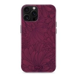 MIO iPhone 16 Pro Max MagSafe Hülle Hardcase Backcover - Berry Blooms