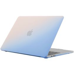 Mobigear Rainbow Matte MacBook Pro 16 Zoll (2019-2020) Hardcase Hülle MacBook Case - Blau - Model A2141