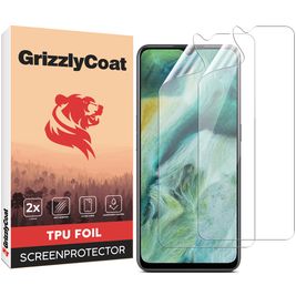 GrizzlyCoat OPPO Find X2 Lite Hydrogel TPU Displayschutz - Hüllenfreundlich (2er Pack)