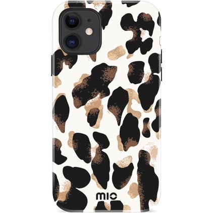MIO iPhone XR MagSafe Hülle Hardcase Backcover - Leopard