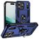 Mobigear Armor Ring iPhone Air Hülle Hardcase Backcover Stoßfest mit Ringhalter - Blau