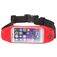 Mobigear Belt Handyhalterung Joggen iPhone 6s Sporthülle Neopren Gürtel - Rot