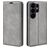 Mobigear Retro Slim Samsung Galaxy S26 Ultra Hülle Klapphülle Geldbörse - Grau