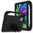 Mobigear AeroArmor Lenovo Tab P12 Tablet Hülle für Kinder mit Tragegriff + Stifthalter - Schwarz