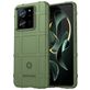Mobigear Rugged Shield Xiaomi 13T Hülle Flexibles TPU Backcover Stoßfest - Grün