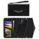 Mobilize Elegant Magnet iPhone 12 Mini Hülle 2in1 Clutch (herausnehmbar) - Black Croco