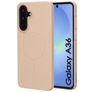 Mobiparts Slim Line Samsung Galaxy A36 MagSafe Hülle Hardcase Backcover - Dune Sand
