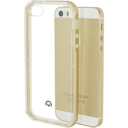 Mobilize Gelly Plus Durchsichtig iPhone 5 Hülle Flexibles TPU Backcover - Champagne