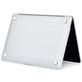 Mobigear Marble MacBook Air 13 Zoll (2018-2020) Hardcase Hülle MacBook Case - Blau / Gold - Model A1932 / A2179 / A2337