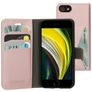 Mobiparts Classic Wallet iPhone SE (2022) Hülle Klapphülle Geldbörse - Pink