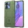 Mobigear Rugged Shield Motorola Edge 40 Hülle Flexibles TPU Backcover Stoßfest - Grün