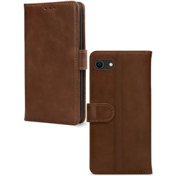 Mobilize Wallet iPhone 6 Hülle Echtes Leder Klapphülle Geldbörse - Braun