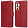 Mobigear Wallet Samsung Galaxy S24 Plus Hülle Klapphülle Geldbörse - Rot