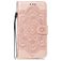 Mobigear Mandala iPhone 11 Pro Max Hülle Klapphülle Geldbörse - Roségold