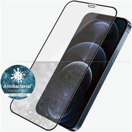 PanzerGlass Edge to Edge iPhone 12 Pro Max Gehärtetes Glas Displayschutz - Hüllenfreundlich - Schwarz