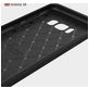 Mobigear Brushed Slim Samsung Galaxy S8 Hülle Flexibles TPU Backcover - Blau