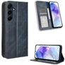 Mobigear Sensation Samsung Galaxy A35 Hülle Klapphülle Geldbörse - Blau