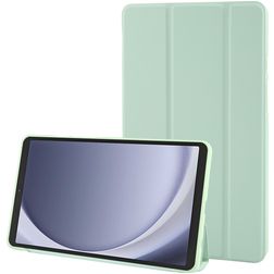 Mobigear Tri-Fold Gel Samsung Galaxy Tab A11 Hülle TPU,Kunstleder Klapphülle - Grün