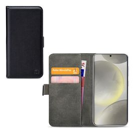 Mobilize Classic Gelly Wallet Samsung Galaxy S24 Hülle Klapphülle Geldbörse - Schwarz