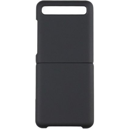 Mobigear Rubber Touch Samsung Galaxy Z Flip Silikon Backcover - Schwarz