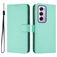 Mobigear Urban Wallet OPPO Reno 12 Pro Hülle Klapphülle Geldbörse - Grün