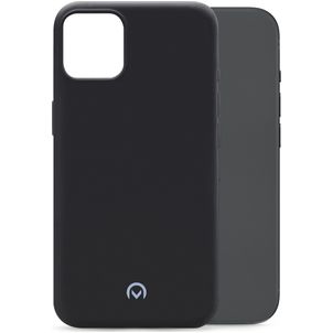 Mobilize Rubber Gelly iPhone 15 Plus Hülle Flexibles TPU Backcover - Matt Black