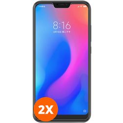 Mobigear Xiaomi Redmi Note 6 Pro Panzerglas Gehärtetes Glas Displayschutz - Hüllenfreundlich (2er Pack)