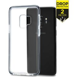 Mobilize Shatterproof Samsung Galaxy S9 Hülle Hardcase Backcover Stoßfest - Transparent / Schwarz