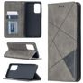Mobigear Rhombus Slim Samsung Galaxy A52s 5G Hülle Klapphülle - Grau