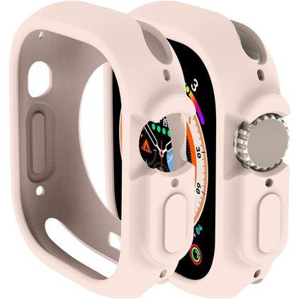 Mobigear Colors Apple Watch Ultra - 49 mm Hardcase Hülle - Pink