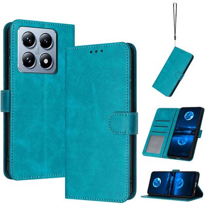 Mobigear Wallet Xiaomi 14T Hülle Klapphülle Geldbörse - Grün