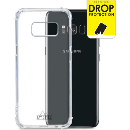 My Style Protective Flex Durchsichtig Samsung Galaxy S8 Hülle Flexibles TPU Backcover Stoßfest - Transparent