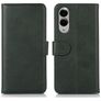 Mobigear Wallet Samsung Galaxy S25 Edge Hülle Klapphülle Geldbörse - Grün