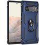 Mobigear Armor Ring Google Pixel 6 Pro Hülle Hardcase Backcover Stoßfest mit Ringhalter - Blau