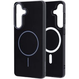 Mobiparts Slim Line Samsung Galaxy S26 Plus MagSafe Hülle Hardcase Backcover - Onyx Black