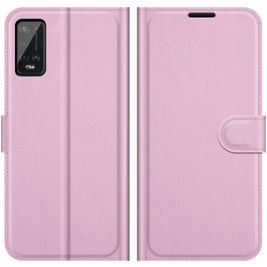 Mobigear Classic Wiko Power U20 Hülle Klapphülle Geldbörse - Pink