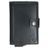 Valenta Card Case Essential Wallet Echtleder Kartenhalter - 10 Karten - Schwarz