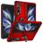 Mobigear Armor Ring Samsung Galaxy Z Fold 4 Hülle Hardcase Backcover Stoßfest mit Ringhalter - Rot