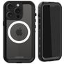 Mobilize Waterproof iPhone 15 Pro Wasserfest MagSafe Hardcase Backcover - Schwarz