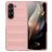 Mobigear Bumpy Samsung Galaxy Z Fold 5 Hülle Flexibles TPU Backcover - Pink