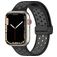 Mobigear Sport Plus Mag Silikon Apple Watch Armband Magnetverschluss - 42/41/40/38 mm - Schwarz / Grau