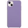 Mobigear Rubber Touch iPhone 15 Plus Silikon Hülle Backcover - Lila