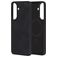 Mobiparts Classic Samsung Galaxy A57 MagSafe TPU / Kunstleder Backcover - Graphite Black