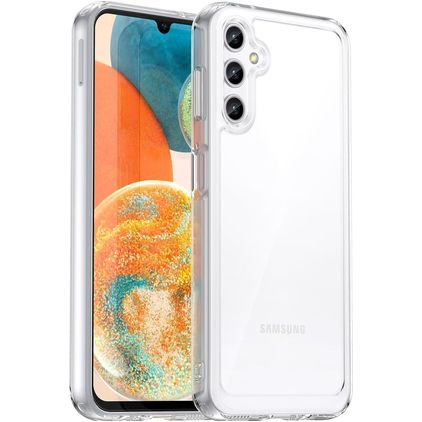 Mobigear Crystal Durchsichtig Samsung Galaxy A14 Hülle Hardcase Backcover - Transparent