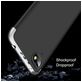 Mobigear TriGuard Xiaomi Redmi 6A Hülle Hardcase Backcover - Schwarz / Silber