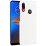Mobigear Croco Motorola Moto E6 Plus Hülle Backcover - Weiß